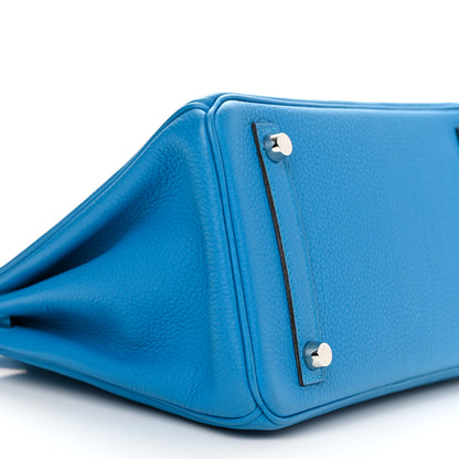 Hermes Togo Birkin 25 Bleu Zanzibar 9 of 11