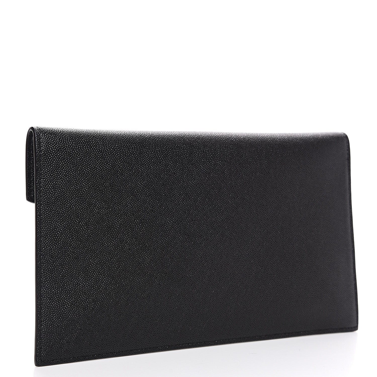 Saint Laurent Grain De Poudre Uptown Pouch Black 2 of 6