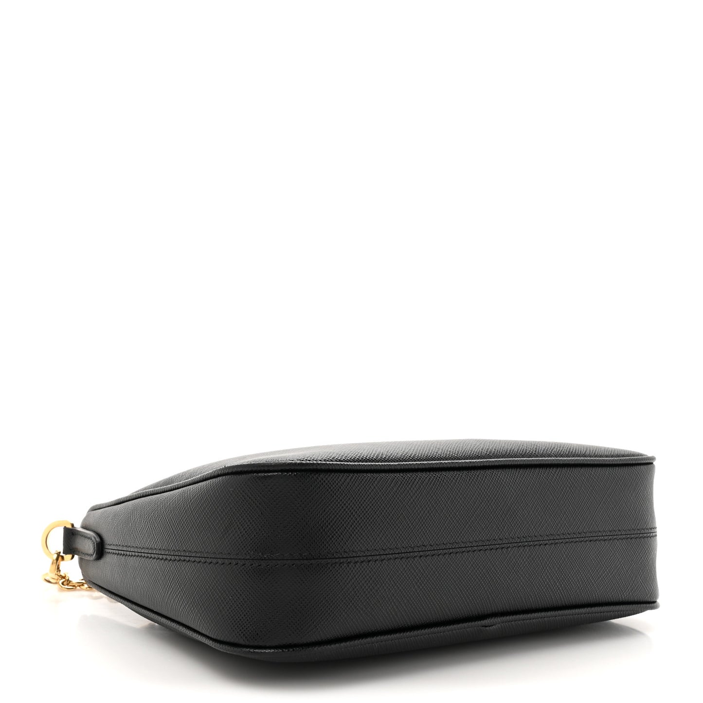 Saffiano Lux Re-Edition 2005 Shoulder Bag Black