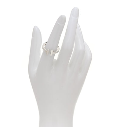Tiffany Sterling Silver T Square Ring 53 6.5 2 of 4