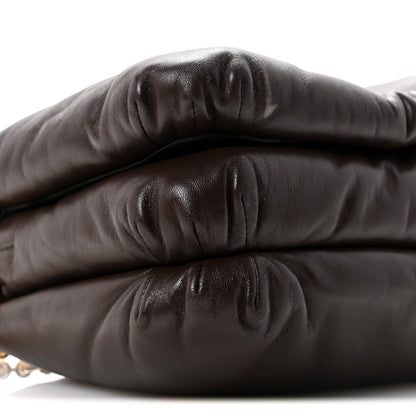 Loewe Lambskin Goya Puffer Bag Dark Chocolate 9 of 10