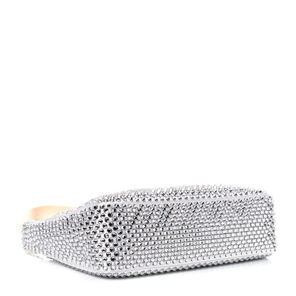 Prada Satin Crystal Mini Re-Edition 2000 Bag White 4 of 12