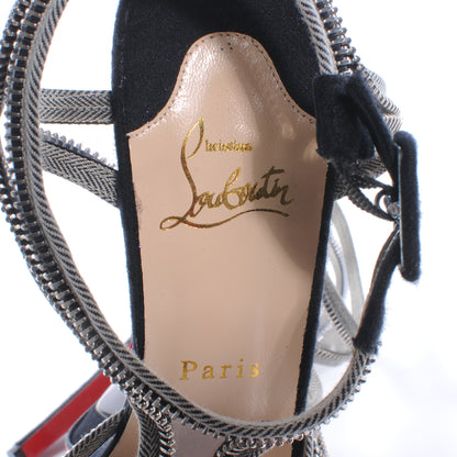 Christian Louboutin Plastic Zipper 120 Heels 39.5 5 of 6