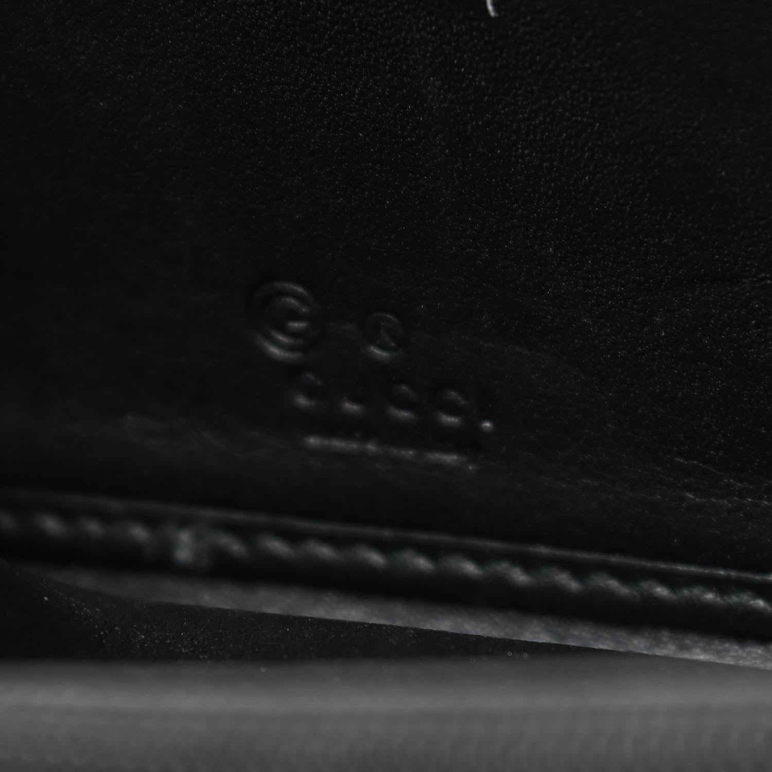 Gucci Microguccissima Zip Around Wallet Black 7 of 9