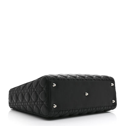 Christian Dior Lambskin Cannage Large Lady Dior Black 4 of 10