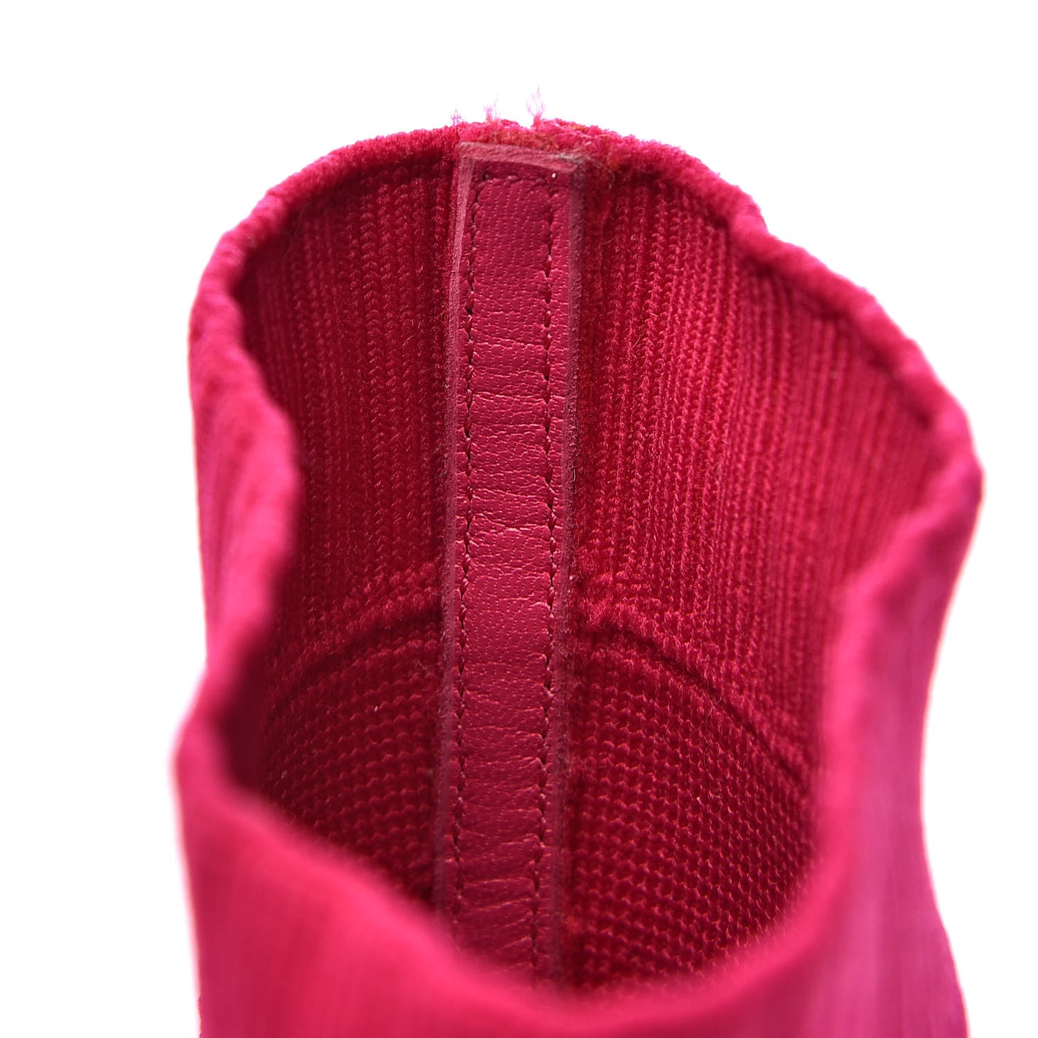 Louis Vuitton Stretch Fabric Silhouette Ankle Boot 37.5 Pink 7 of 8