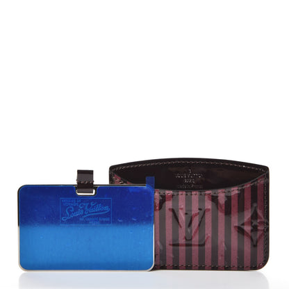 Louis Vuitton Vernis Rayures Mirror Case Amarante 6 of 10