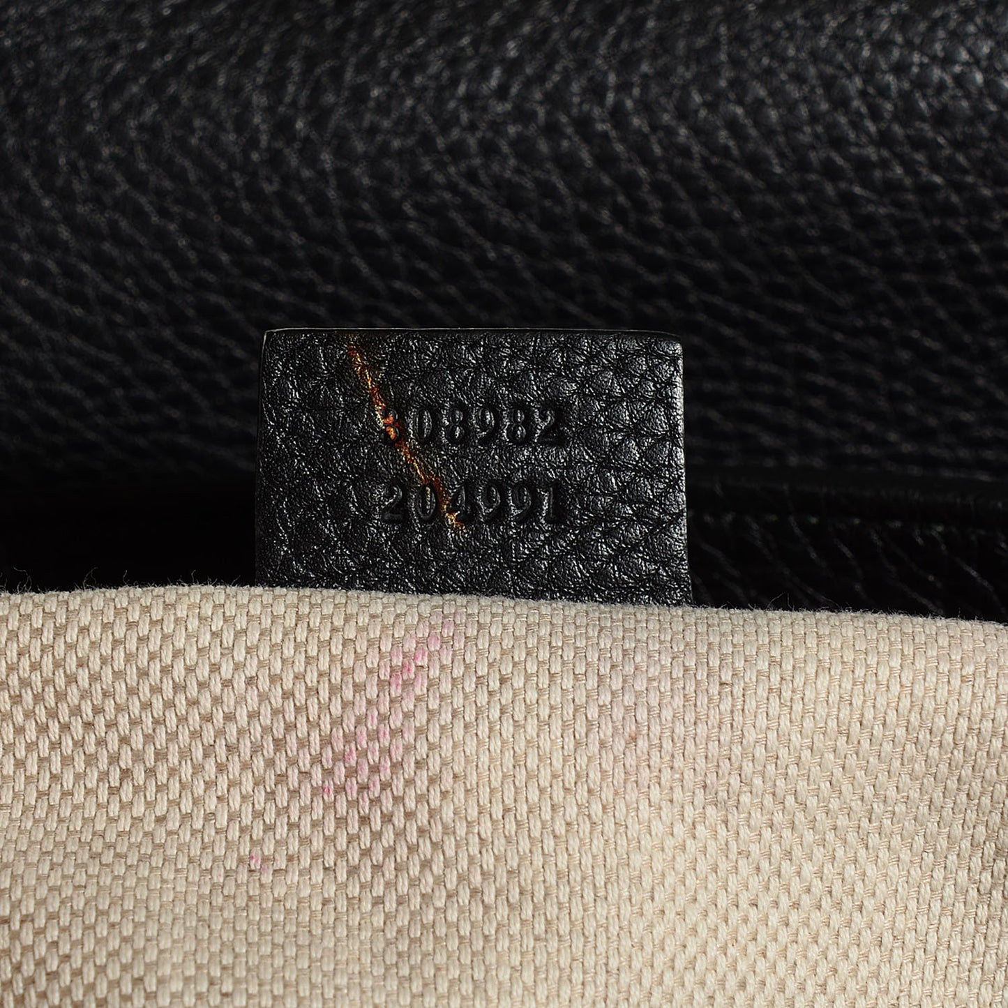 Pebbled Calfskin Medium Soho Chain Shoulder Bag Black