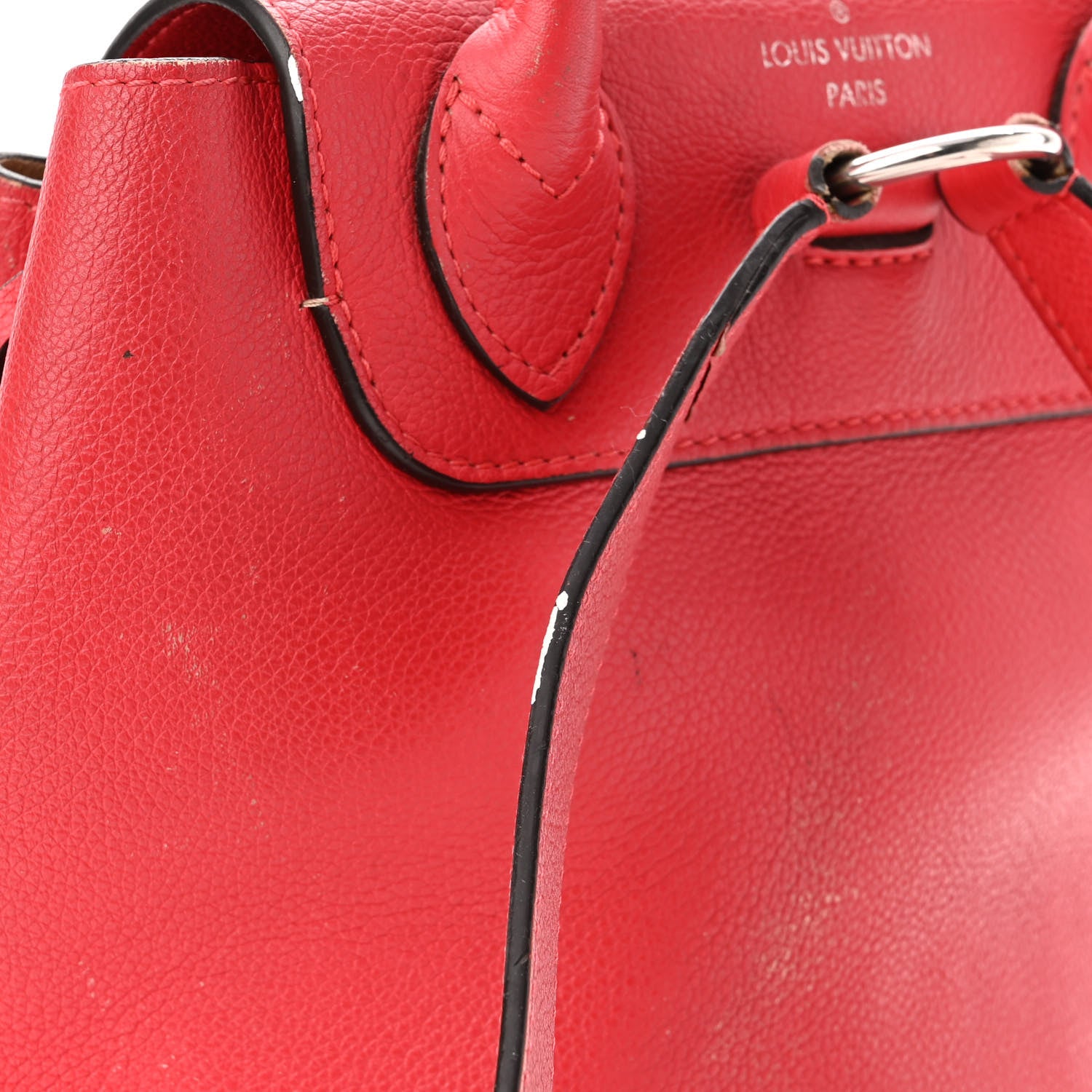 Louis Vuitton Soft Calfskin Lockme Backpack Poppy 15 of 16