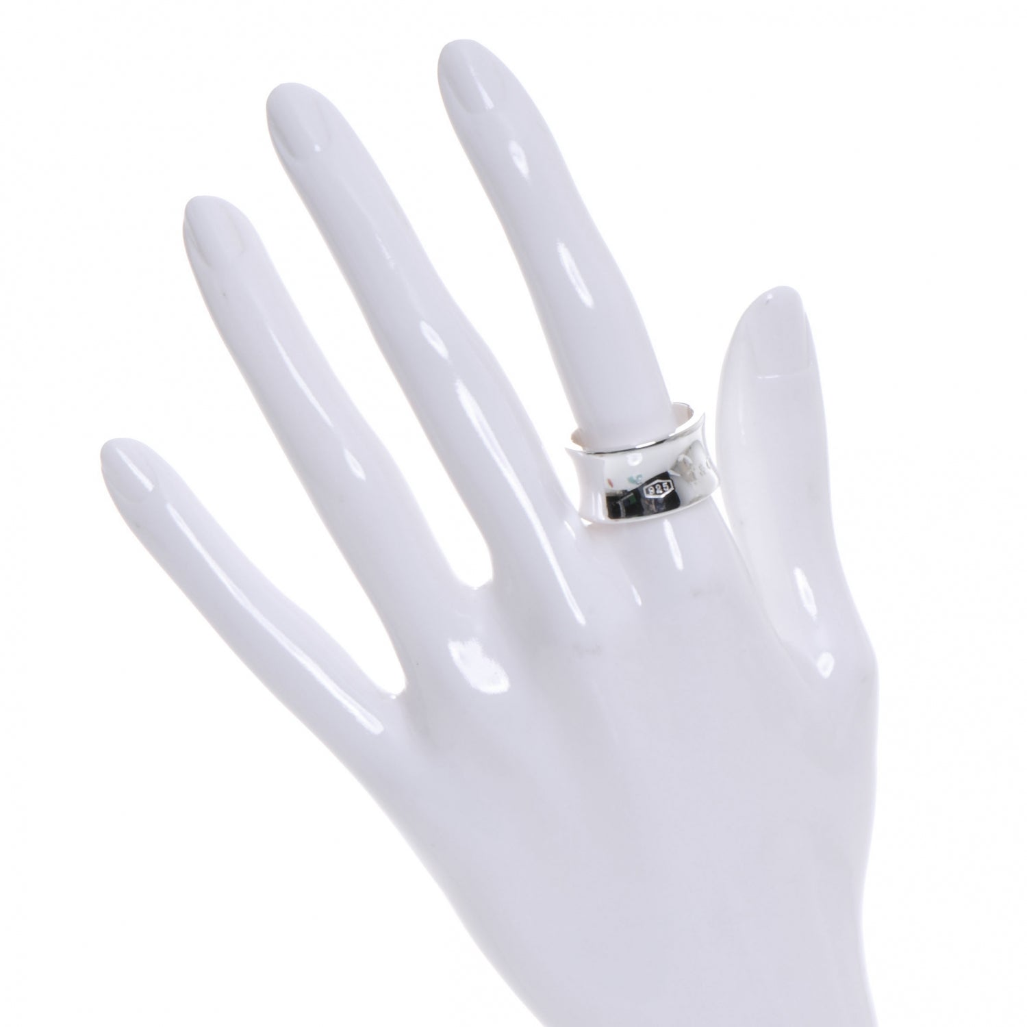 Tiffany Sterling Silver 1837 Ring 8 2 of 6