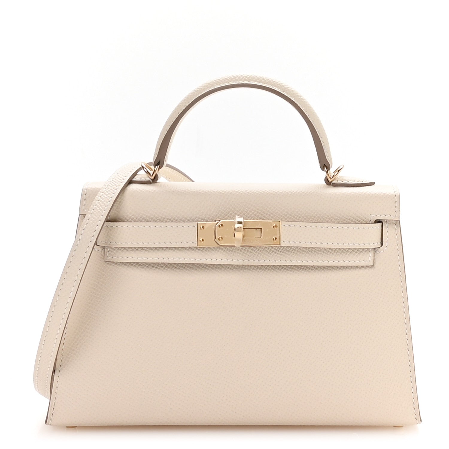 Hermes Epsom Mini Kelly Sellier 20 Craie 1 of 11