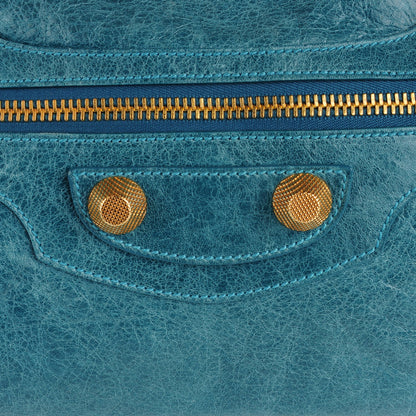 Balenciaga Agneau Giant 21 Gold Hardware City Turquoise 12 of 15