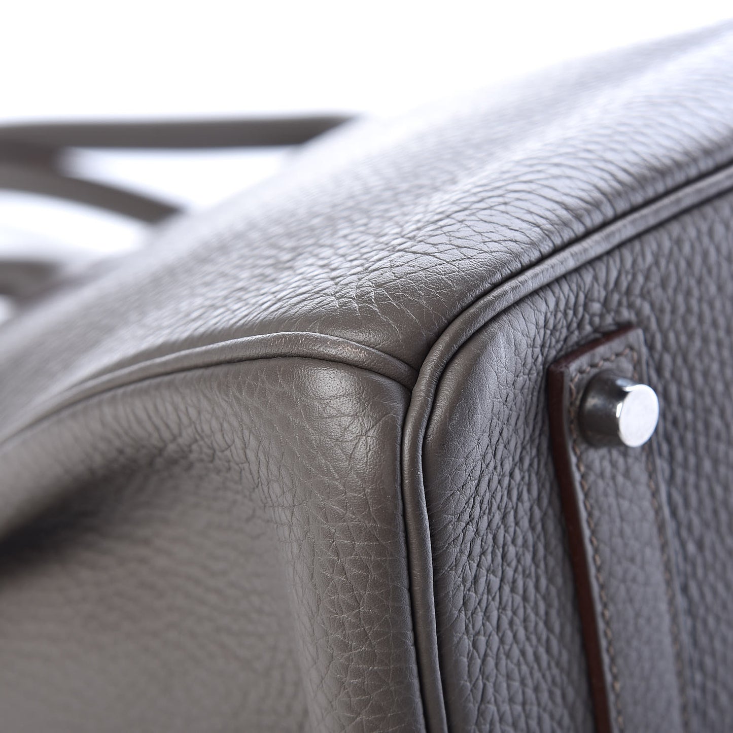 Taurillon Clemence Birkin 35 Taupe