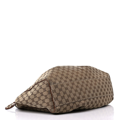 Gucci Monogram Large Sukey Tote Brown 4 of 18