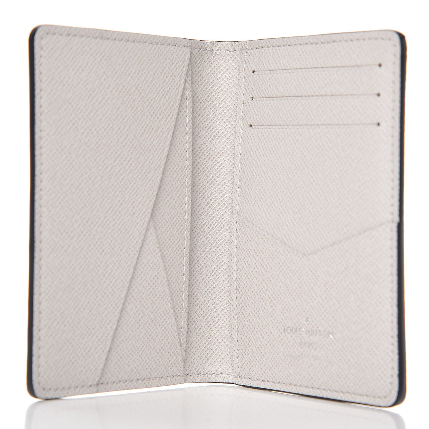Monogram Pocket Organizer White