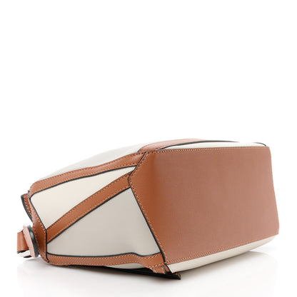 Loewe Calfskin Small Graphic Puzzle Bag Ghost Soft White 4 of 10