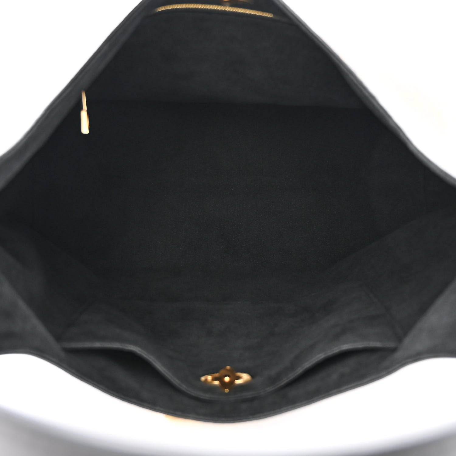 Louis Vuitton Monogram Flower Hobo Black 5 of 10