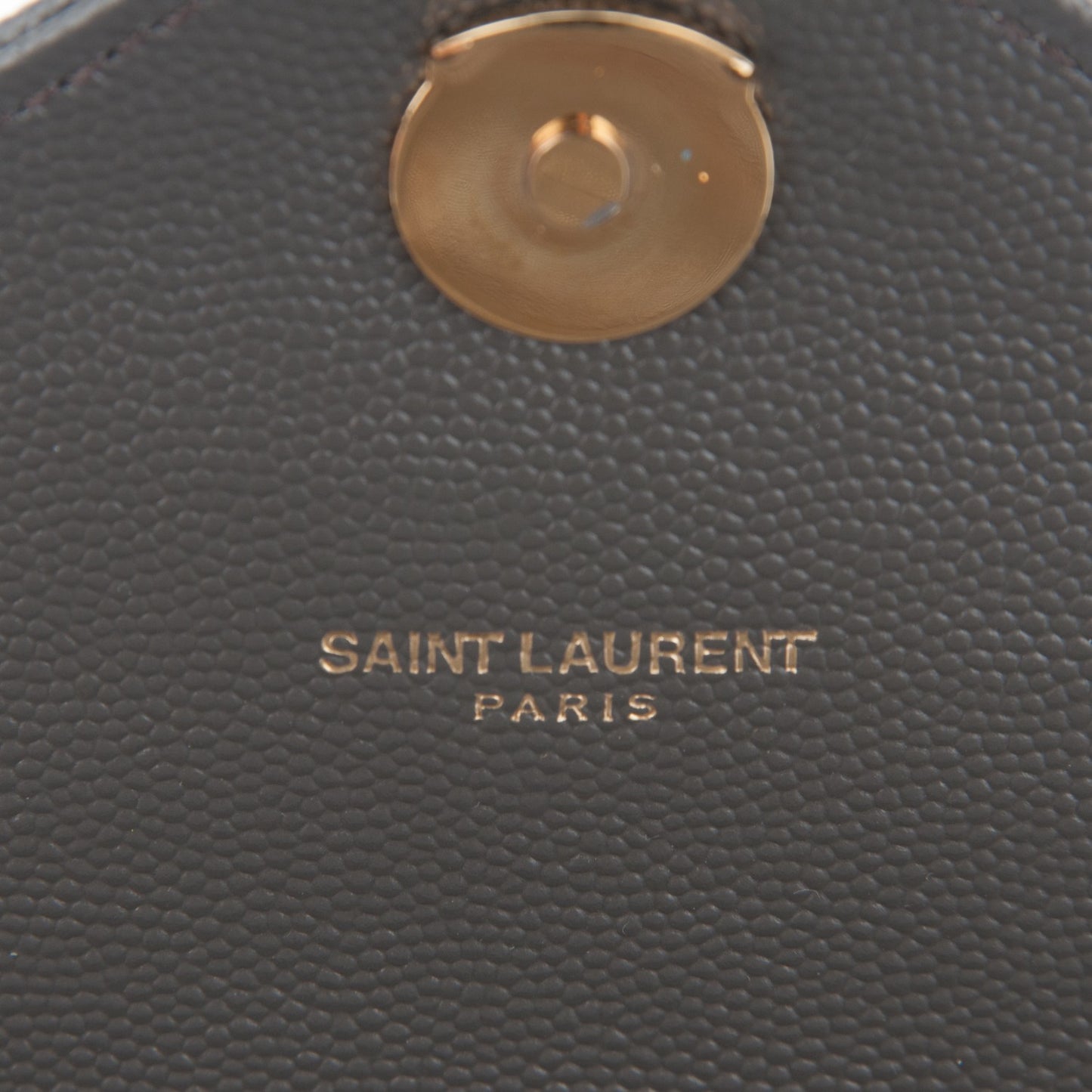 Grain De Poudre Matelasse Chevron Large Monogram Satchel Earth