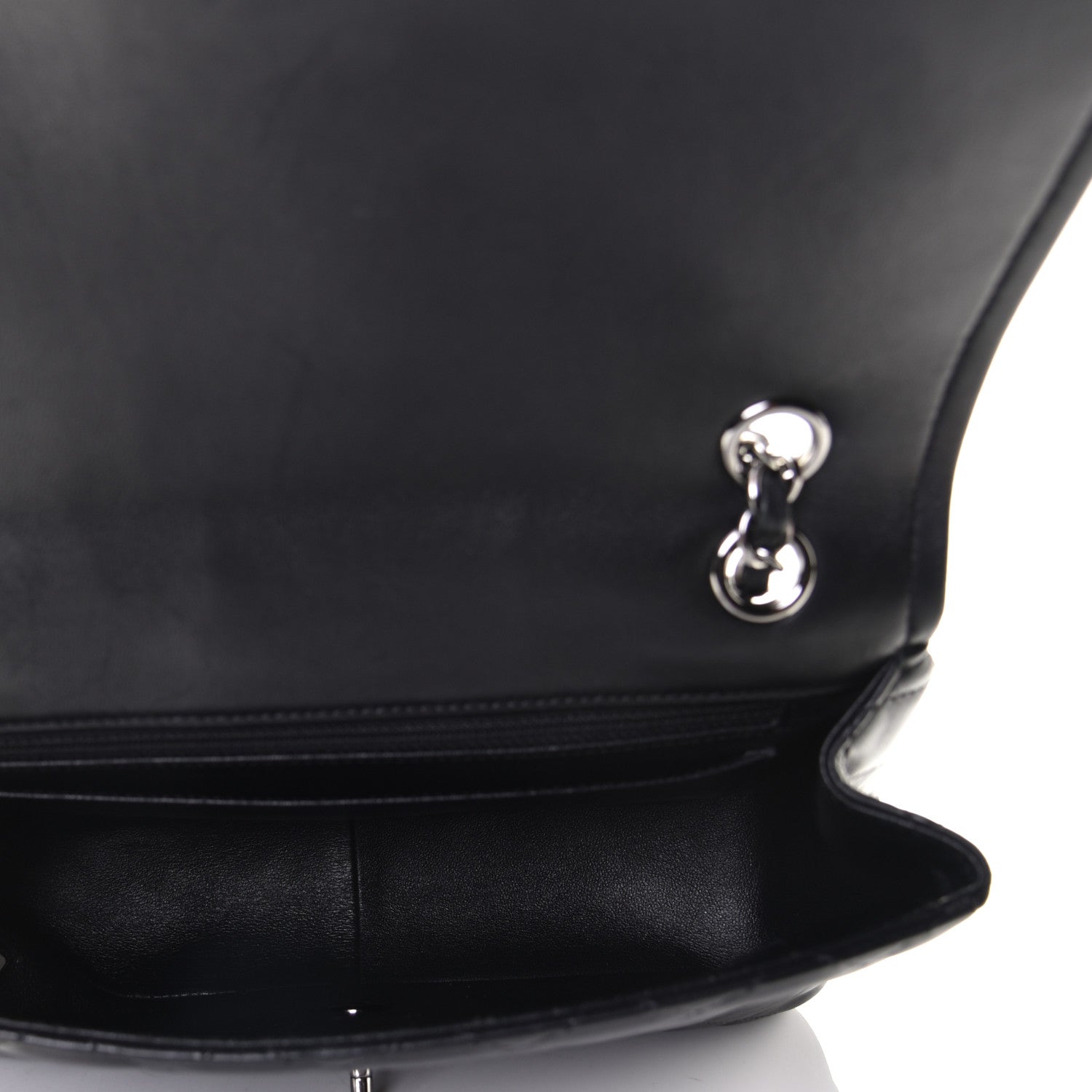 Chanel Lambskin Quilted Elementary Chic Flap Black 6 of 7