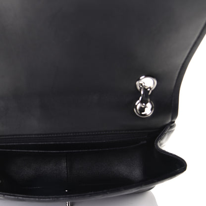 Chanel Lambskin Quilted Elementary Chic Flap Black 6 of 7