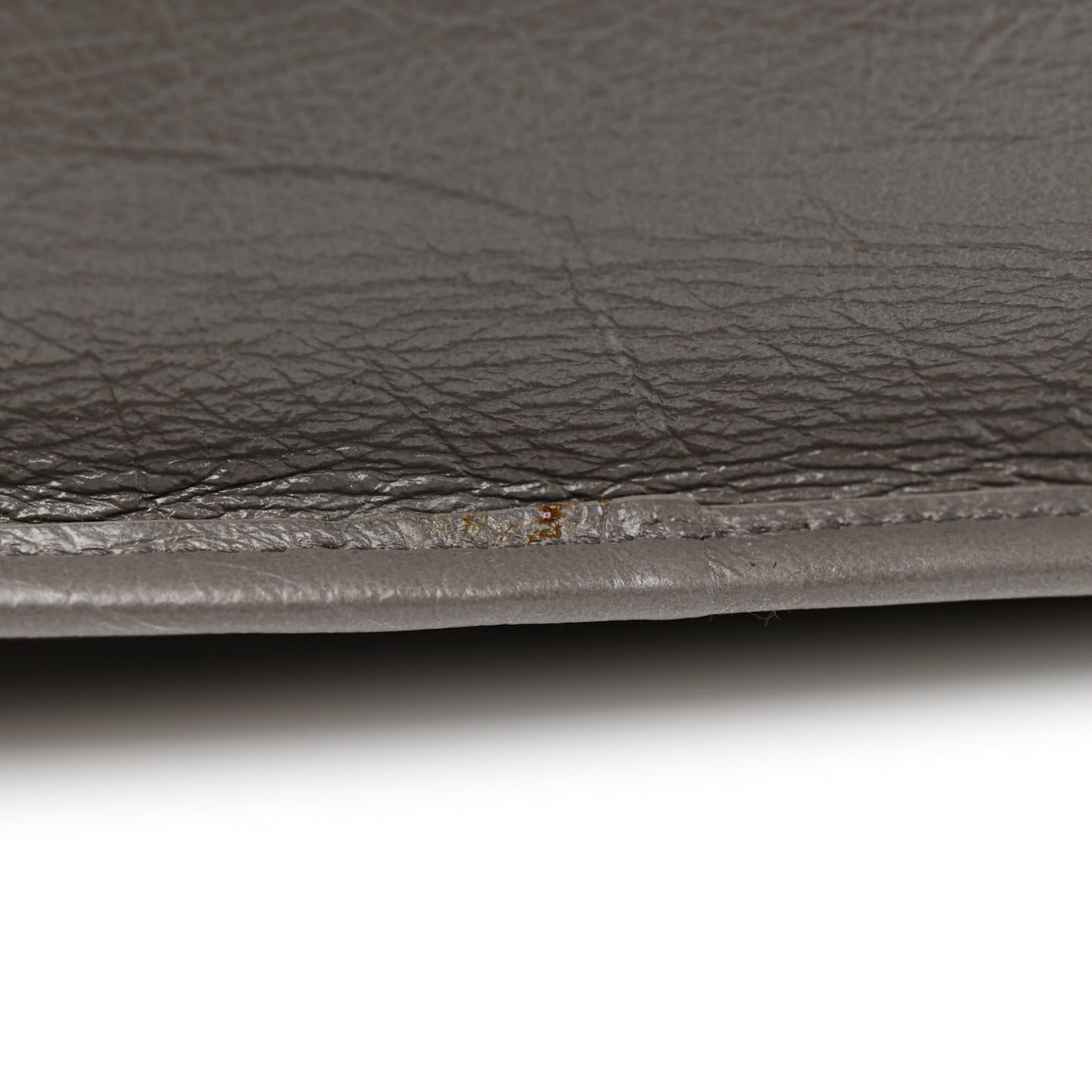 Crinkled Calfskin Matelasse Monogram Large Niki Chain Satchel Fog