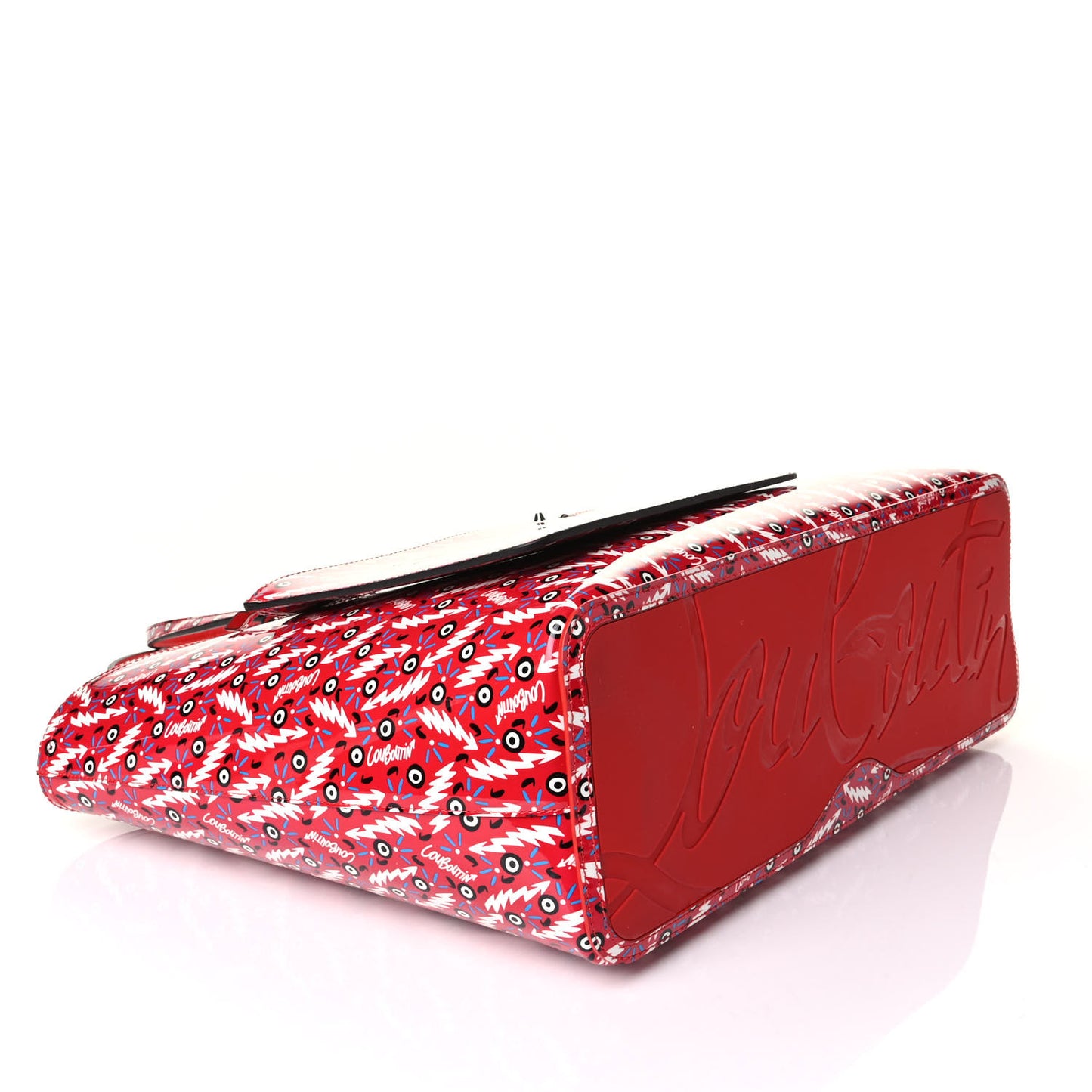 Patent Ginzana East West Cabata Tote Loubi