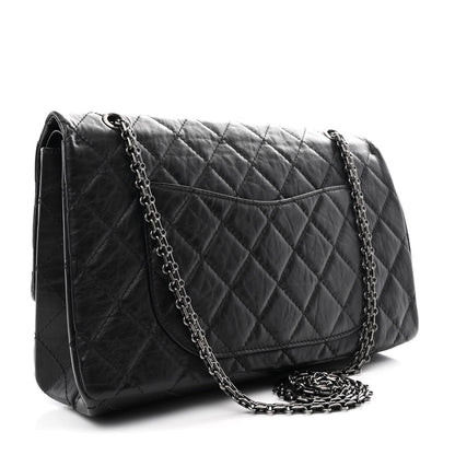 Chanel Aged Calfskin Quilted 2.55 Reissue 227 Flap Black 3 of 10