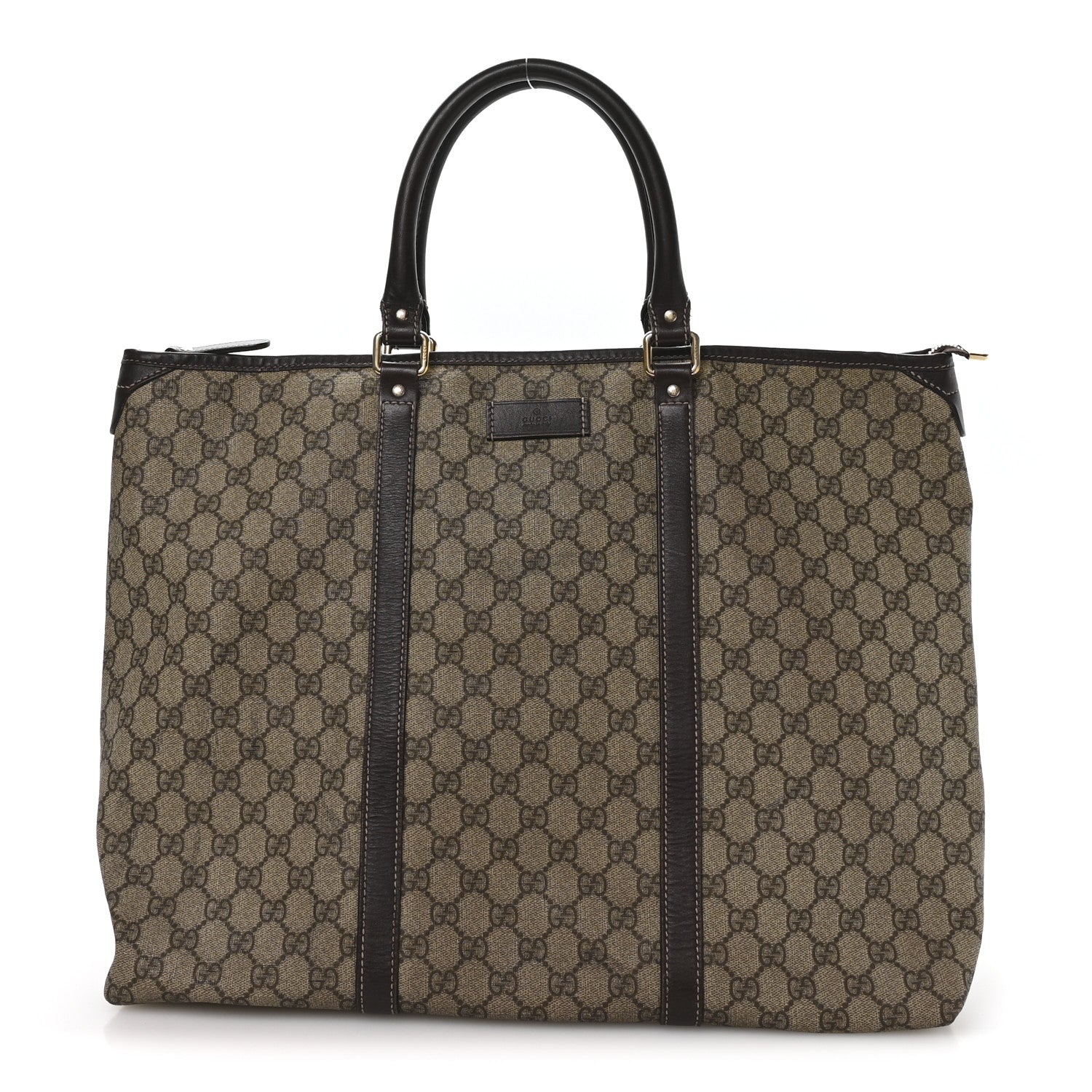 Gucci GG Plus Monogram Medium Joy Tote Dark Brown 1 of 10