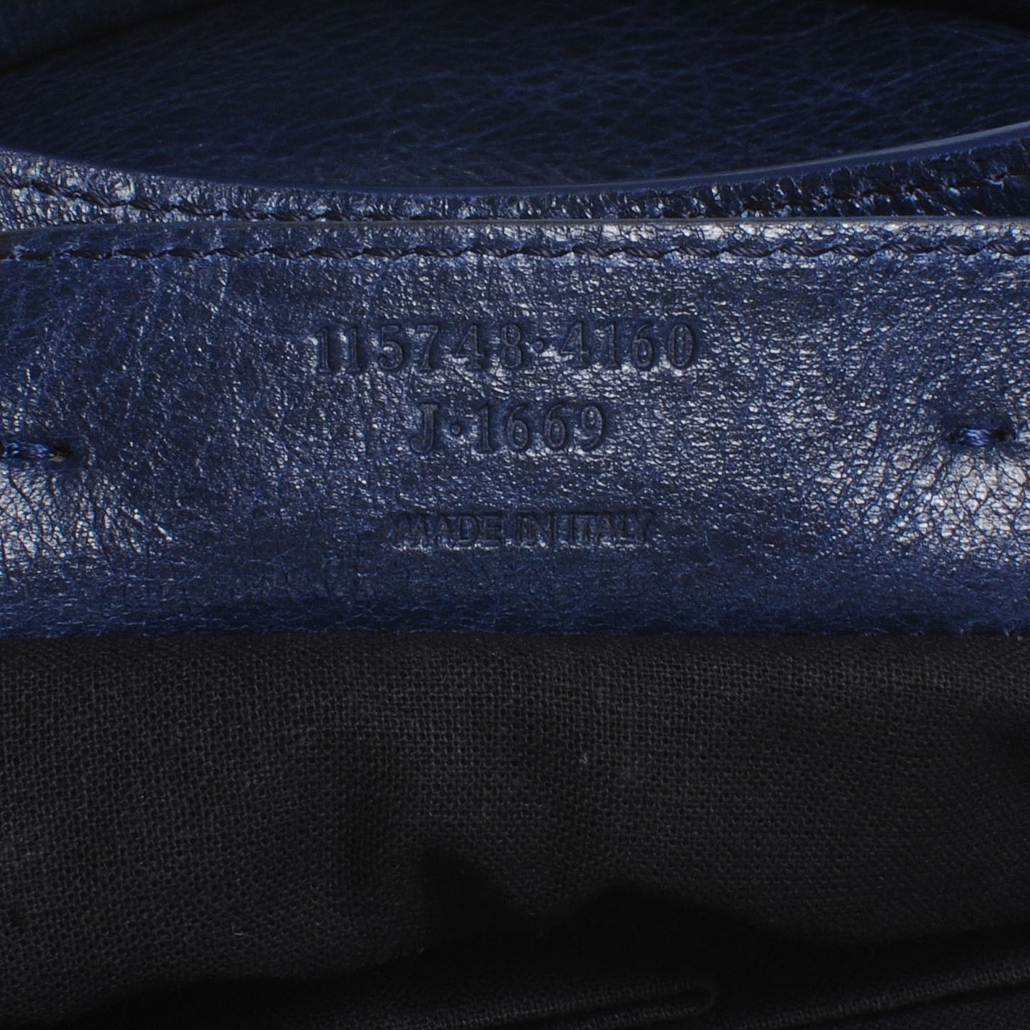 Balenciaga Agneau City Bleu Mineral 7 of 7