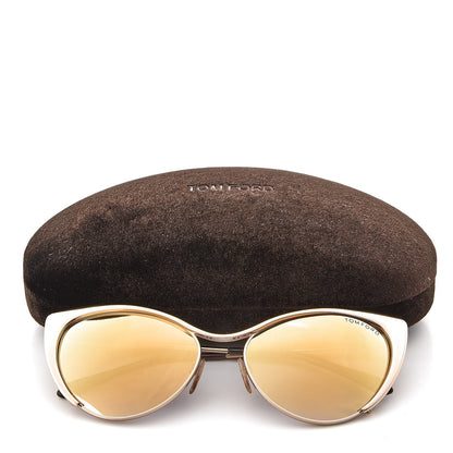 Tom Ford Nastasya Cat Eye Sunglasses TF304 Rose Gold 8 of 8