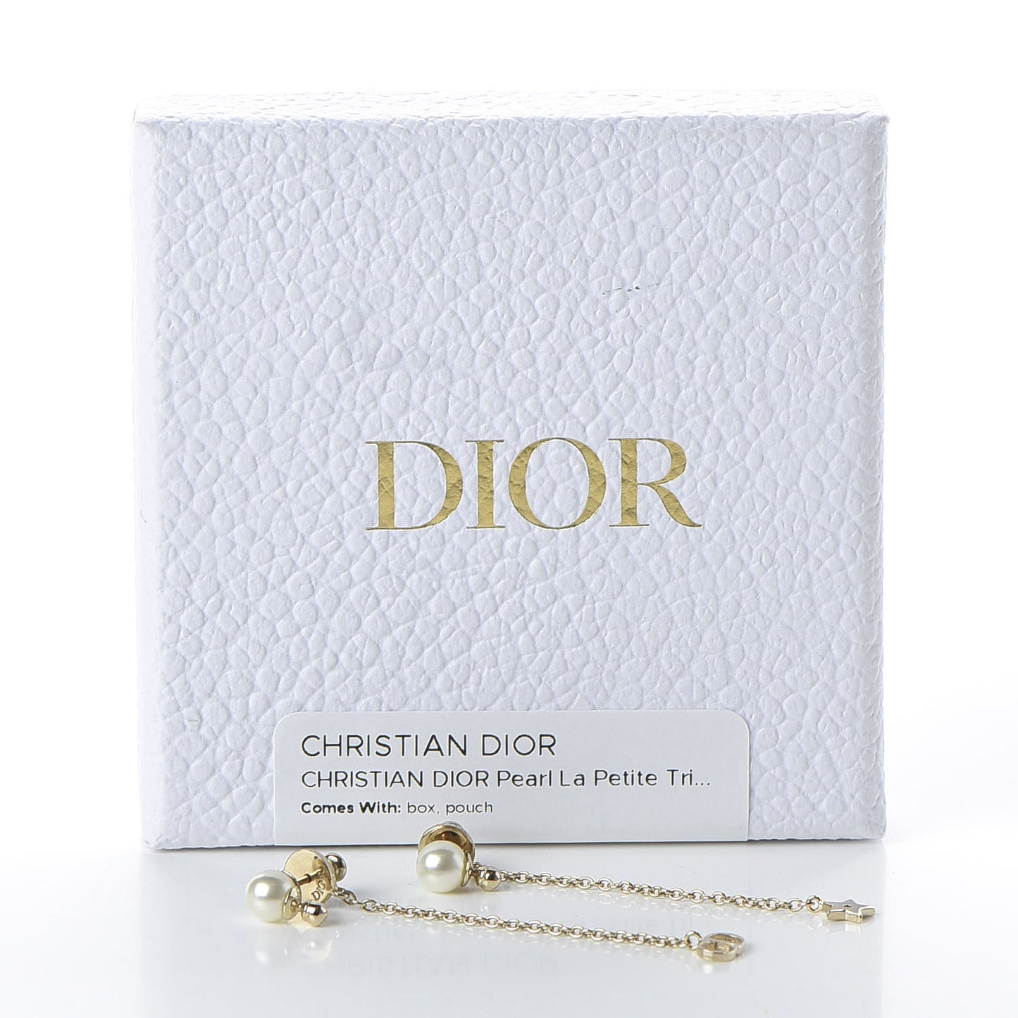 Pearl La Petite Tribale Dangle Chain Earrings Gold
