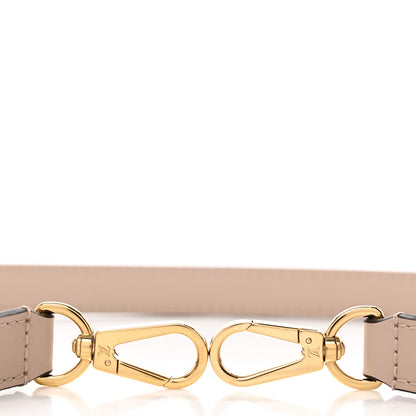 Louis Vuitton Calfskin On My Side Adjustable Shoulder Strap Greige 4 of 4