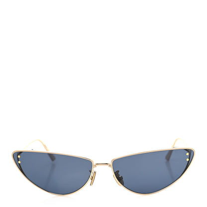 Christian Dior Cat Eye Miss Dior B1U Sunglasses Blue Light Gold 2 of 8