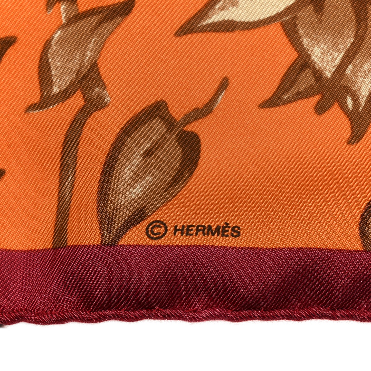 Silk Les Tigreaux Pocket Square