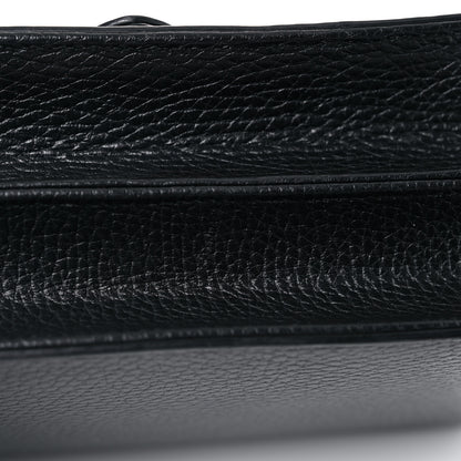 Gucci Dollar Calfskin Small Interlocking G Shoulder Bag Black 13 of 15