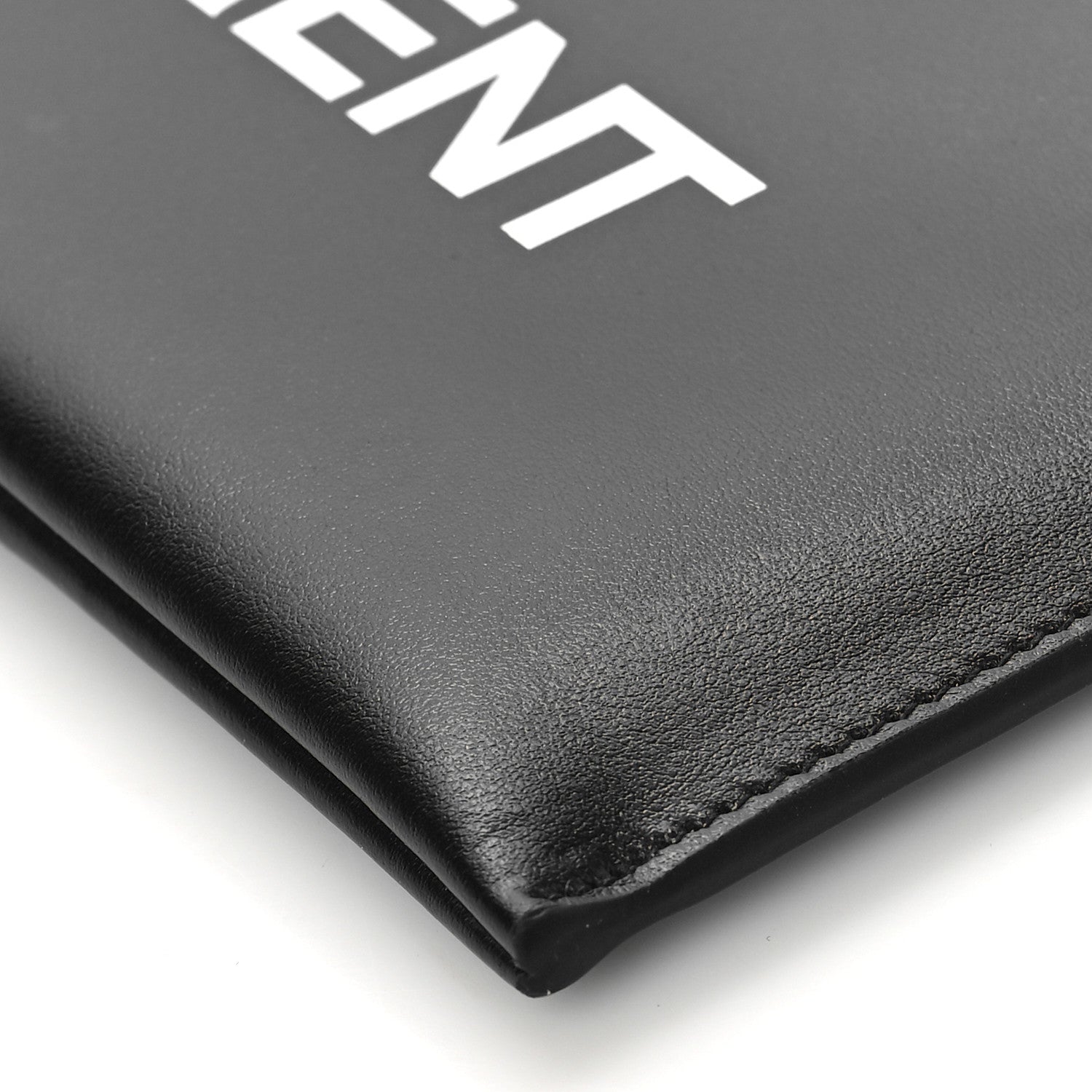 Saint Laurent Calfskin Logo Zipped Tablet Pouch Black 9 of 9