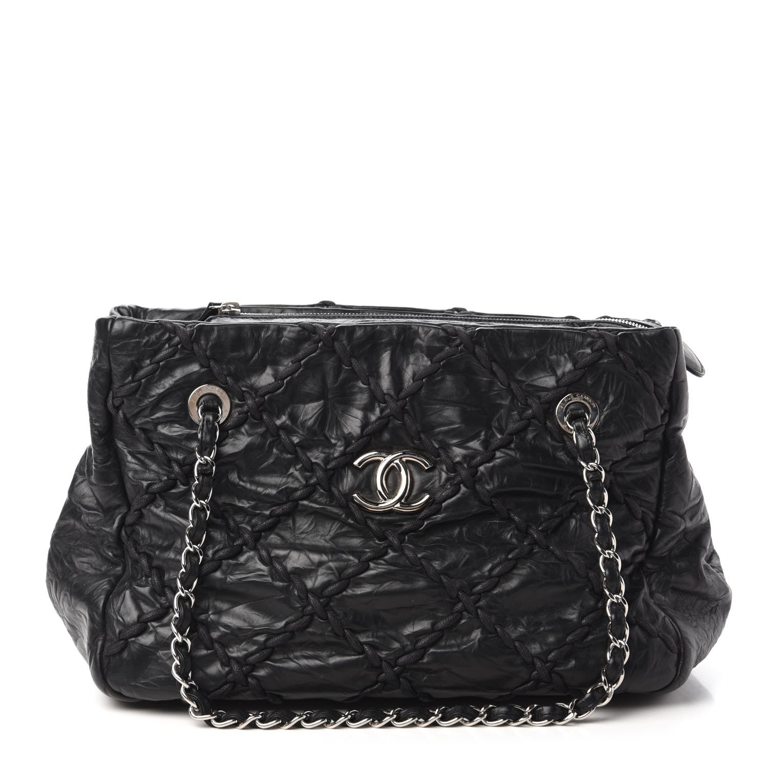 Chanel Calfskin Ultra Stitch Tote Black 1 of 13