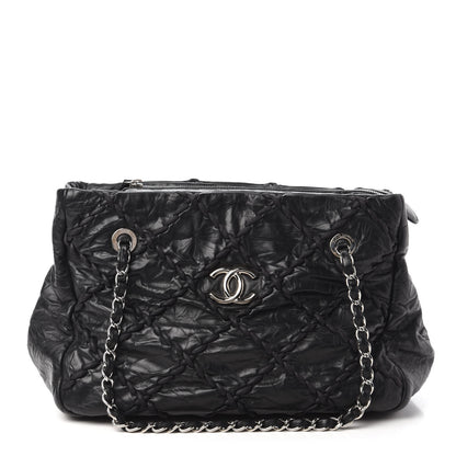 Chanel Calfskin Ultra Stitch Tote Black 1 of 13