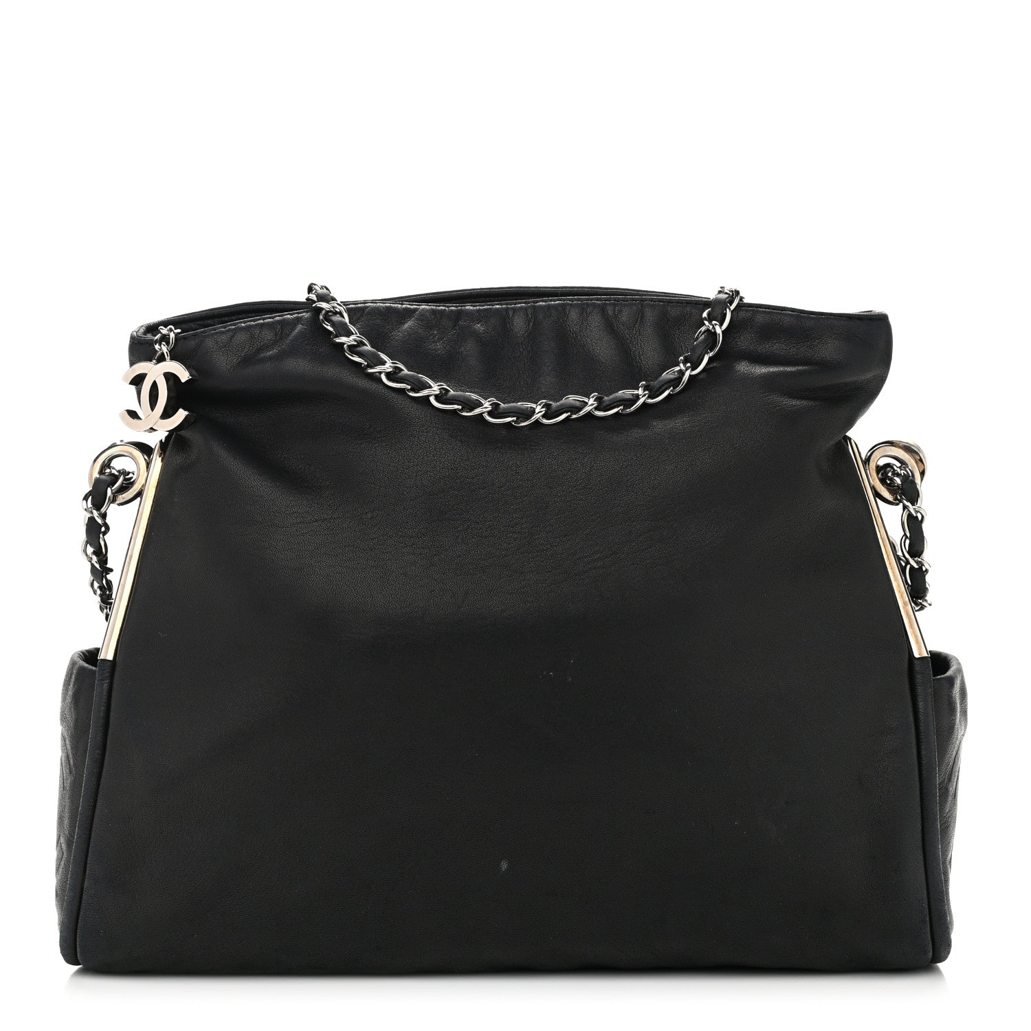 Chanel Lambskin Ultimate Soft Hobo Black 1 of 15