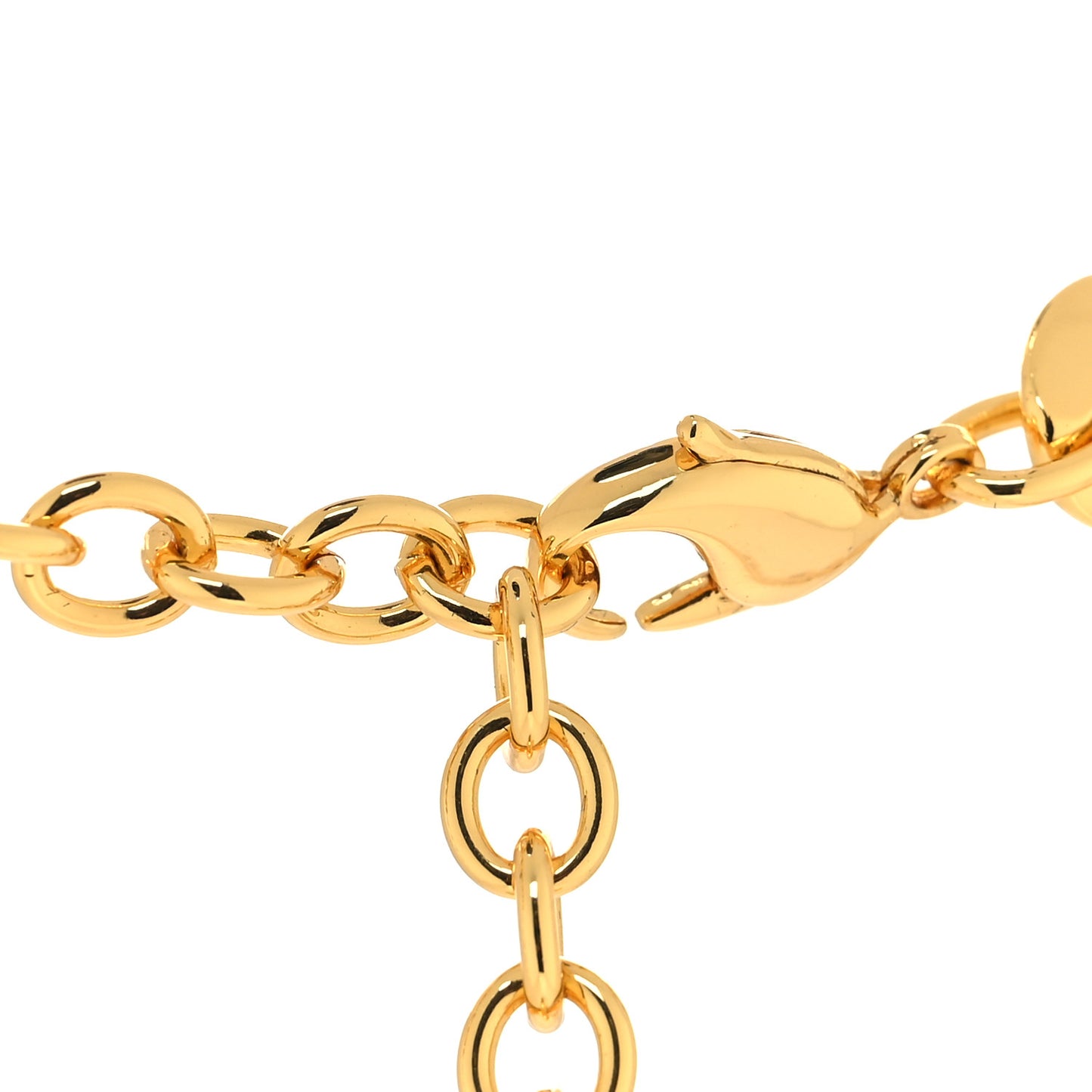 Metal Danseuse Etoile Chain Choker Necklace Gold