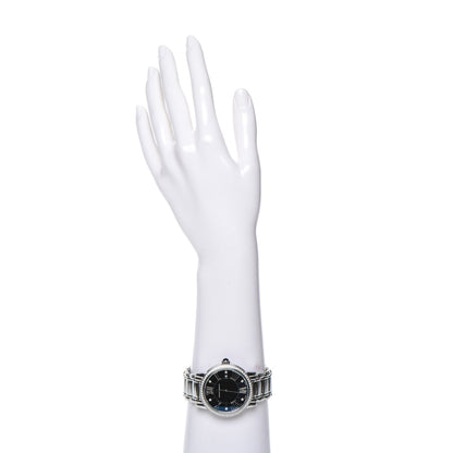 David Yurman Stainless Steel Diamond Bezel 38mm Classic Quartz Watch Black 2 of 8