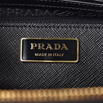 Prada Saffiano Large Galleria Double Zip Tote Black 6 of 10
