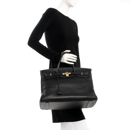 Hermes Togo Birkin 40 Black 2 of 32
