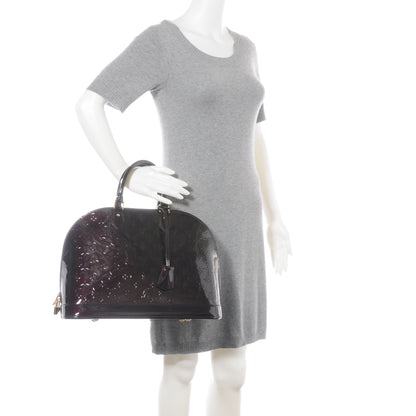 Louis Vuitton Vernis Alma GM Amarante 2 of 9