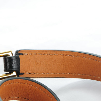 Hermes Box Rivale Double Tour Bracelet M Black 4 of 6