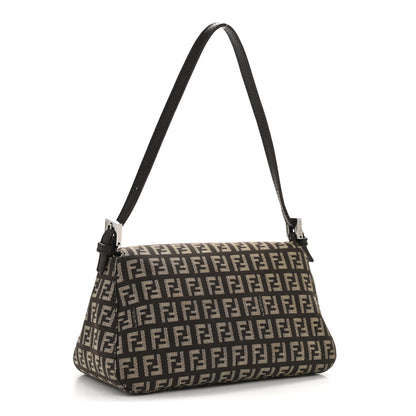 Fendi Zucchino Vitello Mini Mama Baguette Testa di Moro Beige 3 of 12
