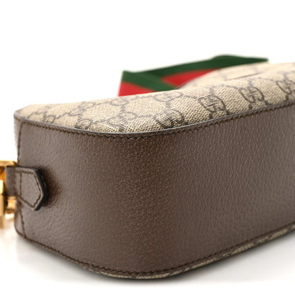 Gucci GG Supreme Monogram Web Neo Vintage Shoulder Bag Beige New Acero Crop 9 of 10