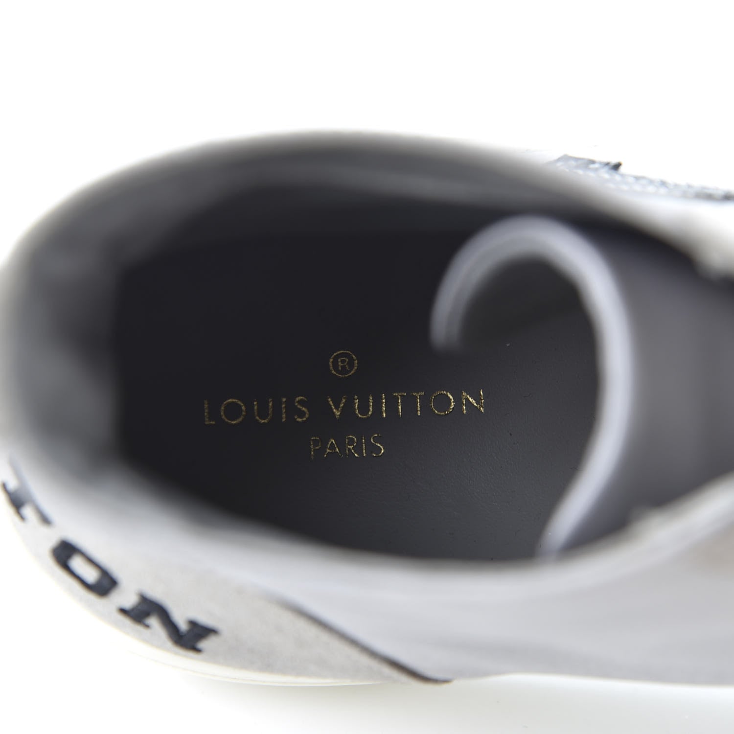 Louis Vuitton Suede Sneakers 9 Gray 7 of 9