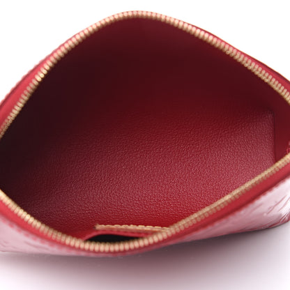 Louis Vuitton Vernis Cosmetic Pouch Pomme D'Amour 5 of 9