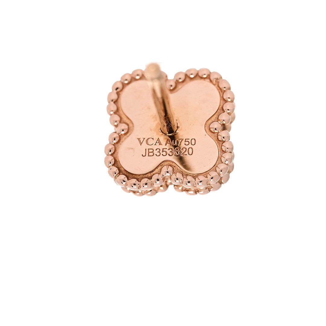 18K Rose Gold Sweet Alhambra Earrings